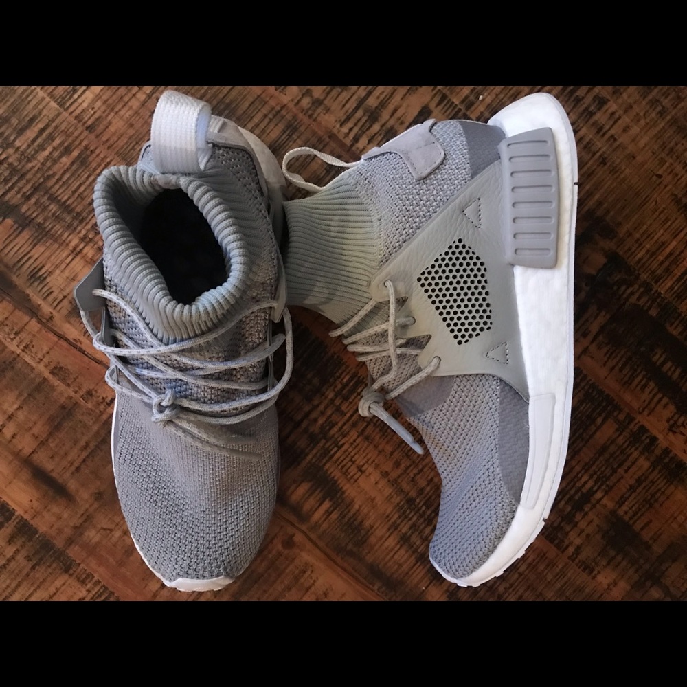 Adidas NMD XR1 Grey PRIMEKNIT BOOST Men’s 9 - Picture 6 of 8
